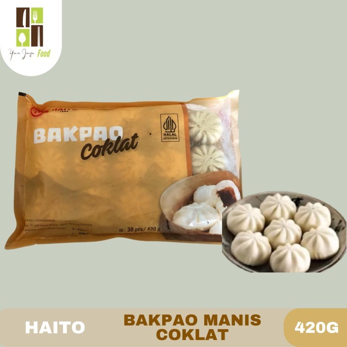 

Haito Bakpao Coklat / Bakpao Manis / Bakpao Manis Coklat / 420g