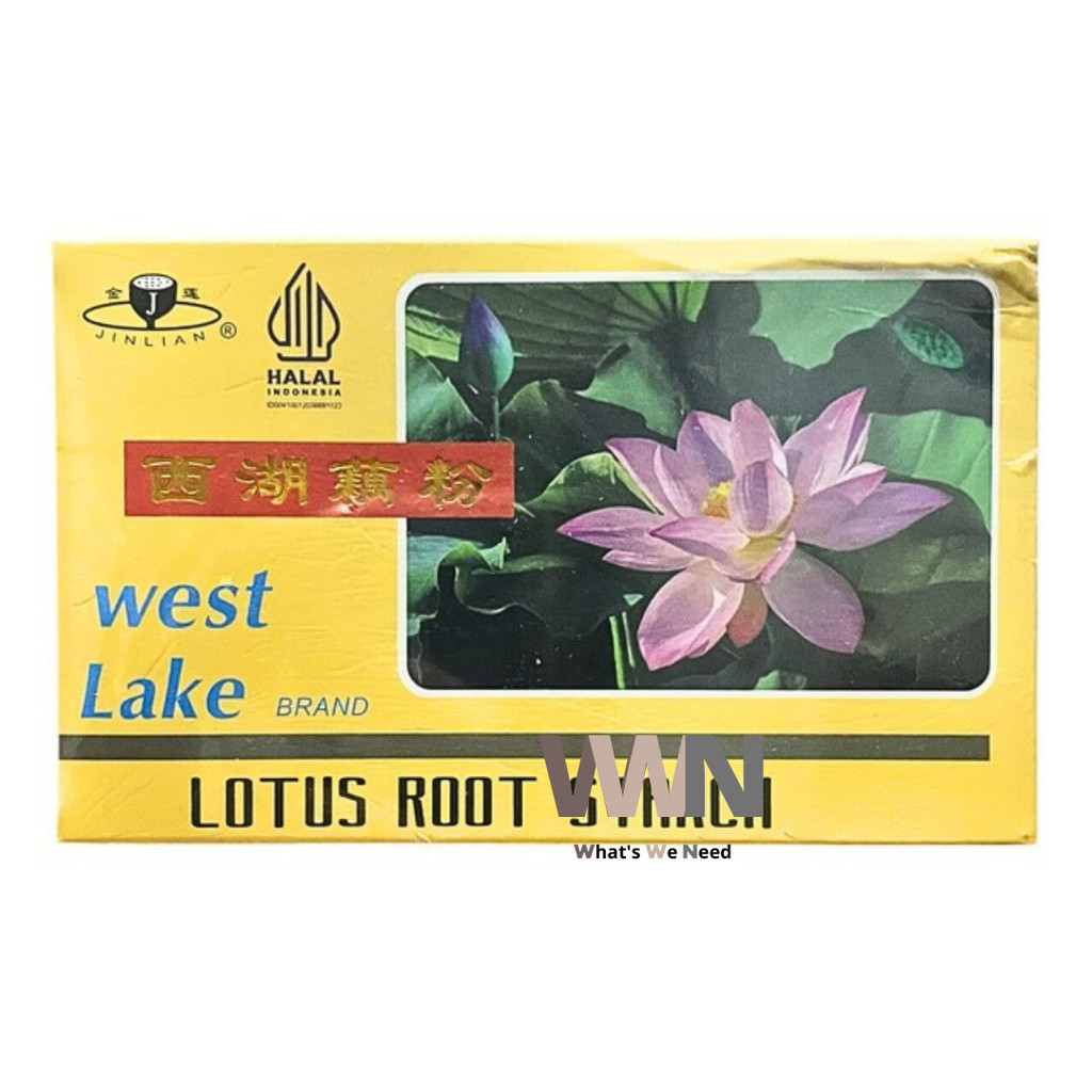 

Bubuk Tepung Akar Teratai Lotus Root Starch West Lake Brand 250gr