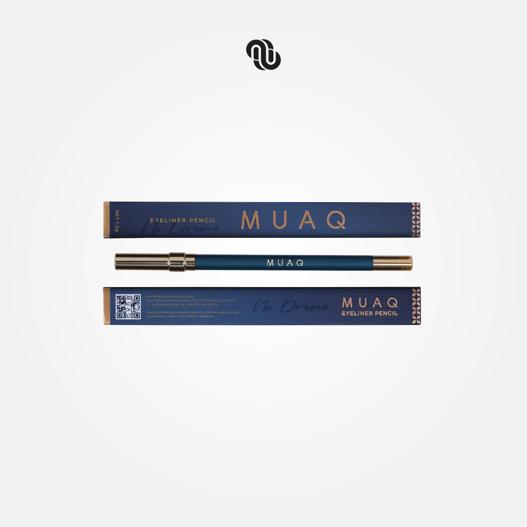 MUAQ Eyeliner Pencil No Drama Pensil Eyeliner
