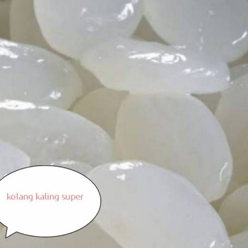 

kolang-kaling/cang kaling buang kaung buat manisan atau kulek 1/2 kg .