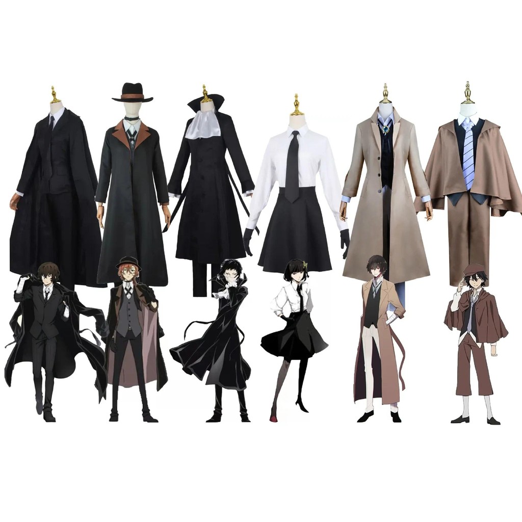 Bungou Stray Dogs Nakahara Chuuya Cosplay Anime Man Costume Wig Hat Glove Jacket Pants Female Dazai 