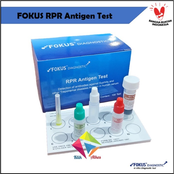 FOKUS RPR ANTIGEN TEST 100TEST/KIT