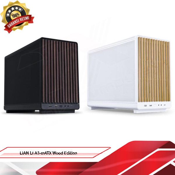 LIAN LI A3-mATX Wood Edition | Side and Top Panels are Designed with Steel Mesh Case | Casing lian l