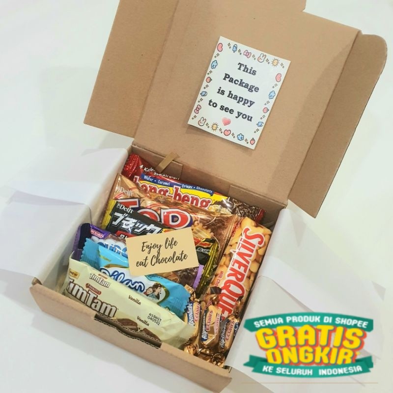 

SnackBox / Gift Box / Kado : Chocolate / Cokelat/ New kado