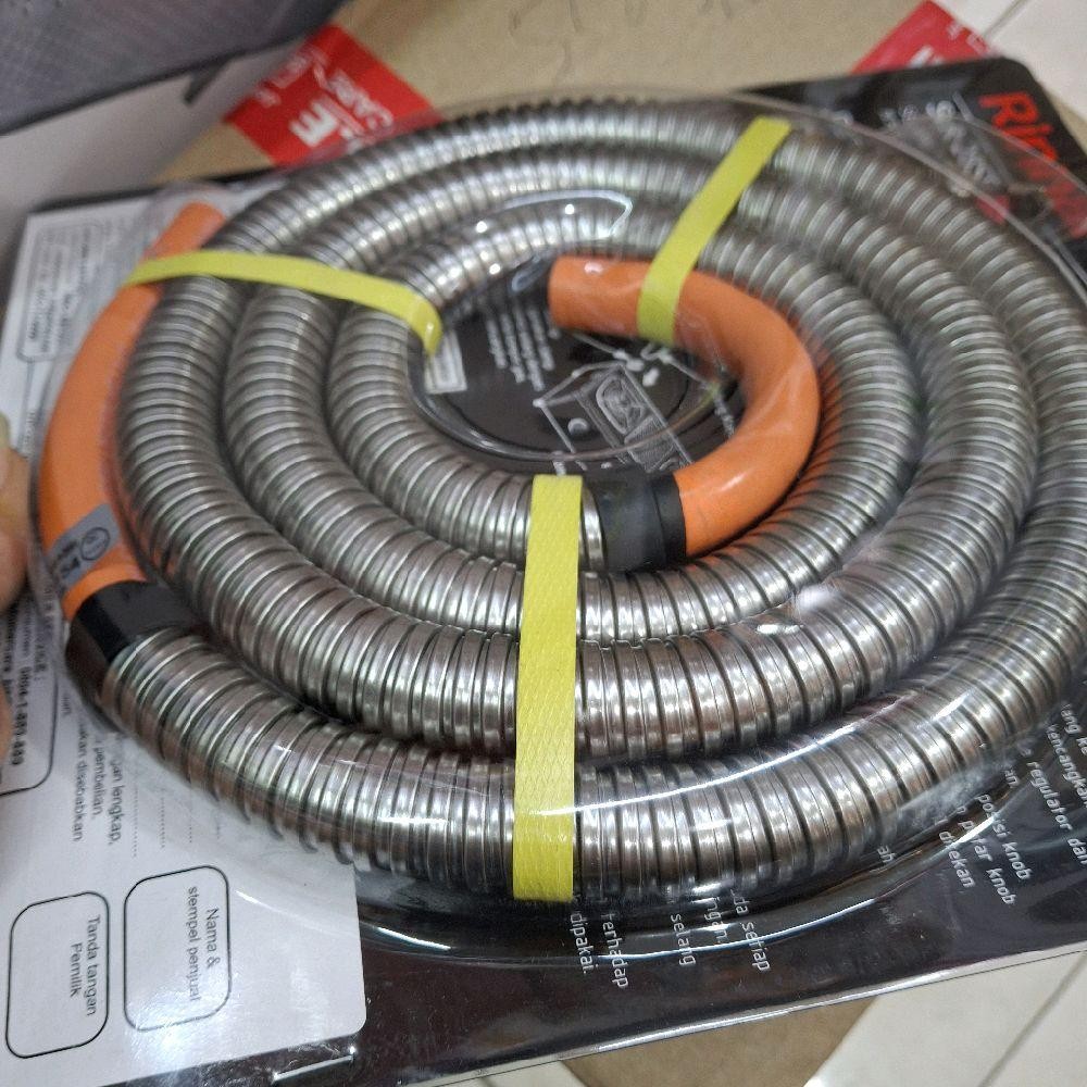 Selang Gas Original Rinnai SLR 28SS Selang Kompor Gas Original sparepart