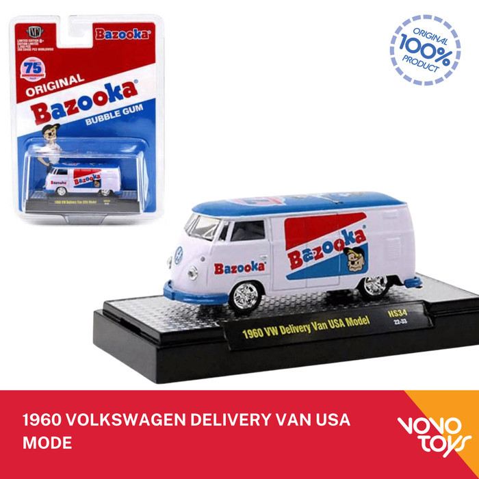 M2 Machines 1/64 1960 Volkswagen Delivery Van USA Mode