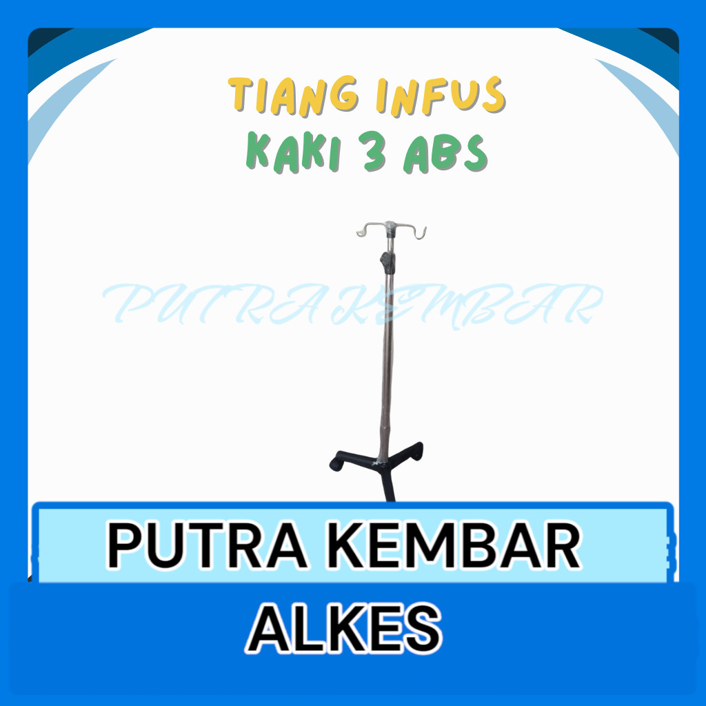 Tiang Infus | Tiang Infus ABS | Tiang Infus Kaki 3 | Tiang Infus Stainless 5 Kaki