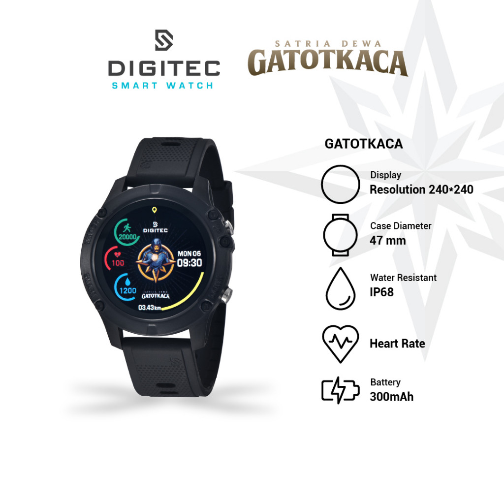 DIGITEC SMART WATCH GatotKaca