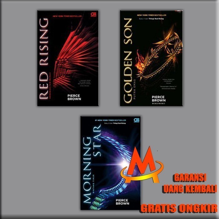 Trilogi Red Rising, Golden son, Morning Star ( Bahasa Indonesia )
