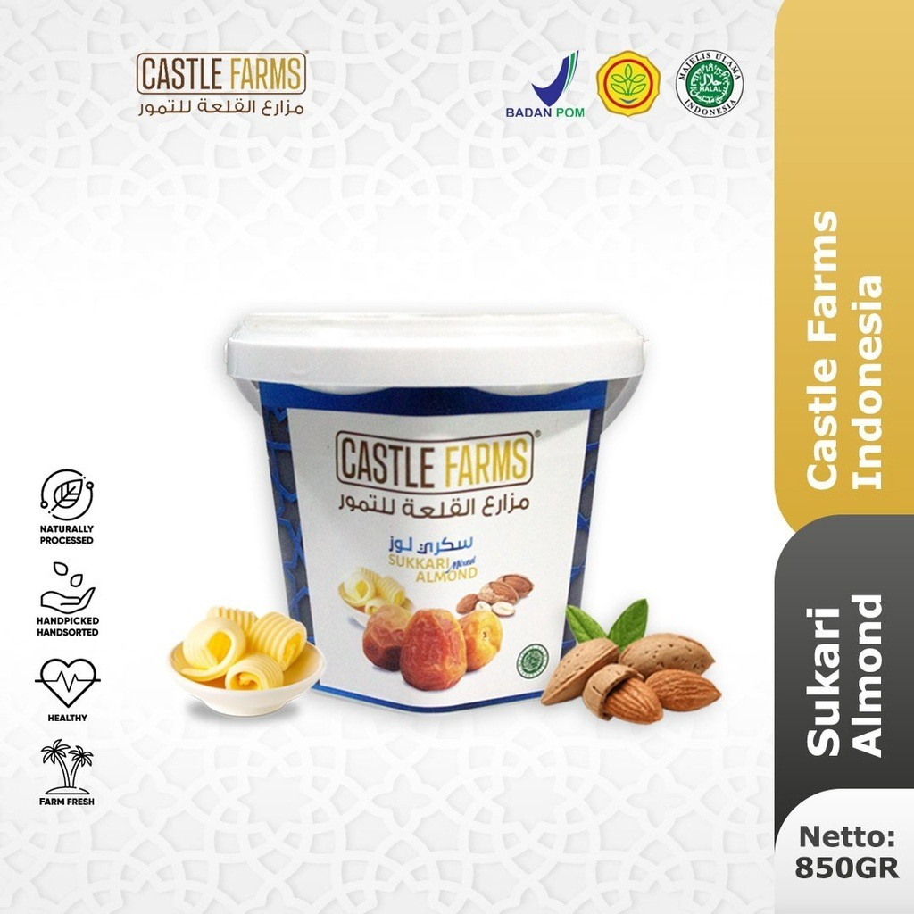 

Castle Farm - Kurma Sukari Almond