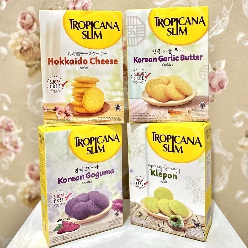 

R89 - Tropicana Slim Cookies Biskuit Diet Sugar Free Halal - CBY