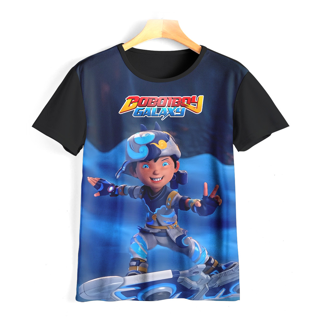 Kaos Boboiboy Keren dan Adem | Kaos Boboiboy Anak & Dewasa | 0014BBY