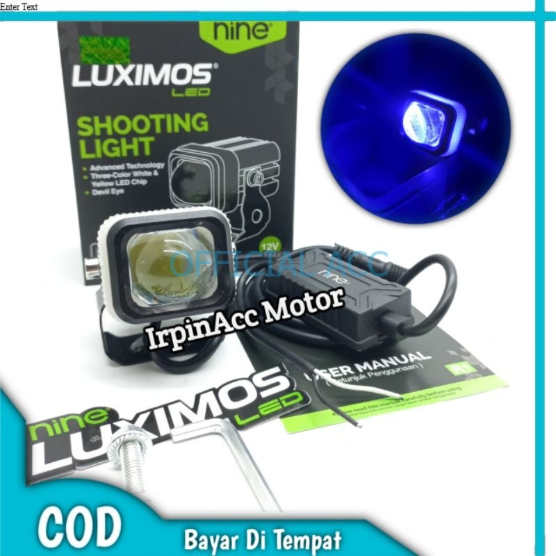 Lampu Tembak Luminos 9nine R1 SHOOTING LIGHT Advanced Technolgy Devil Eye