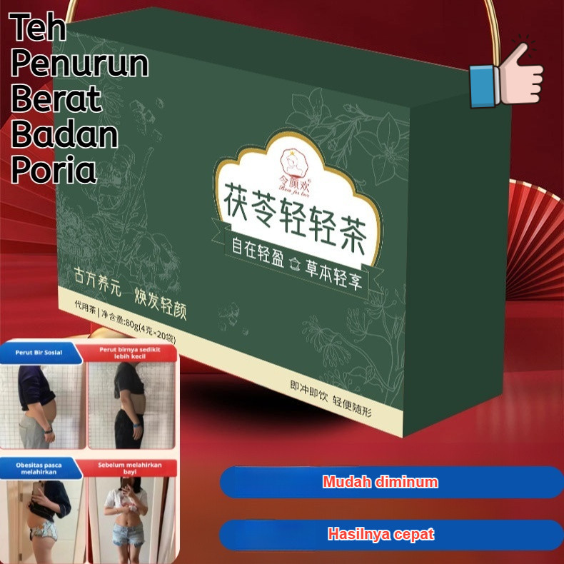 

【Hasil 7 hari】Infus Herbal Anti Kembung / Sachet Teh Langsing Instan /Kontrol Nafsu Makan teh / Bantuan Pencernaan teh/usus minum teh/teh diet/teh perpaduan