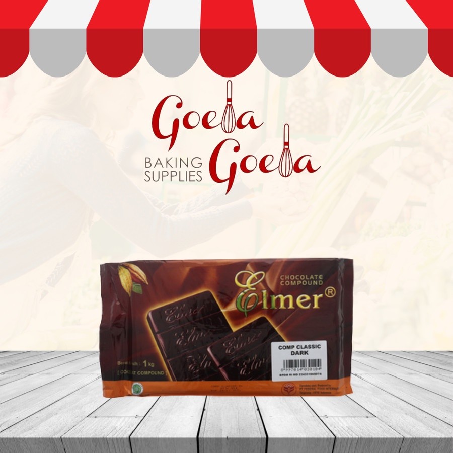 

Dark Coklat Compound Elmer 250 gr