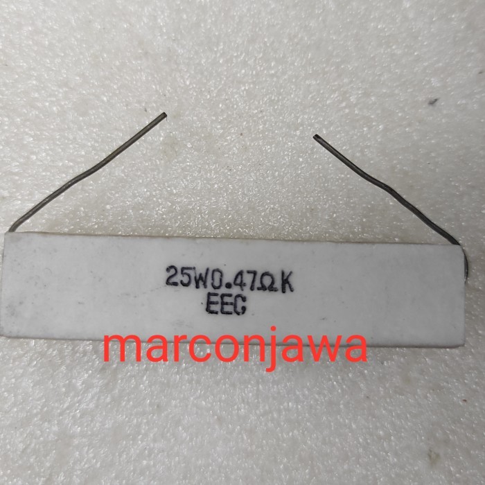AS01 resistor 25W 0,47 ohm