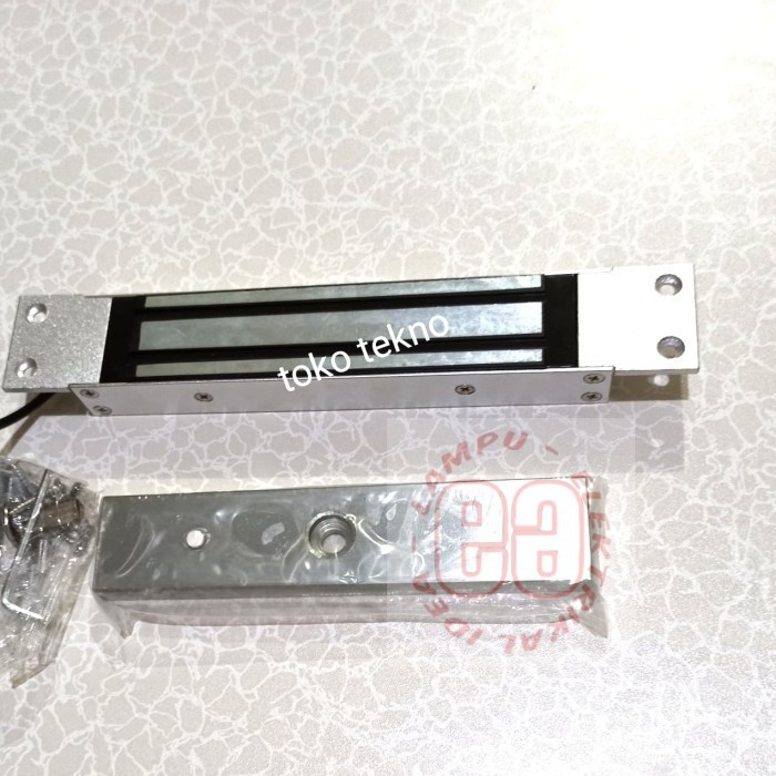 

Embedded Magnetic Lock 600Lbs / Embedded Em Lock Pintu Sliding 600 Lbs Murah Berkwalitas