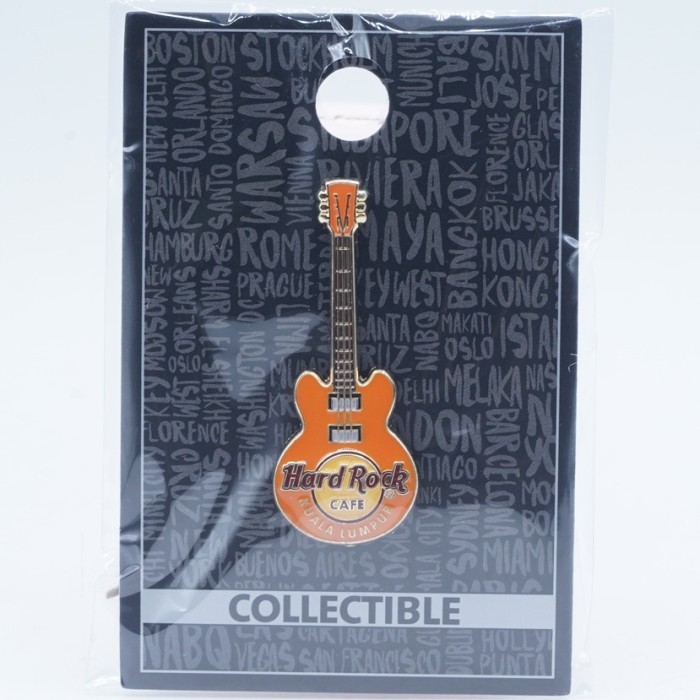 Hard Rock Cafe Pin Pins Kuala Lumpur Malaysia 3D Core Guitar Collectible Series Original Merchandise