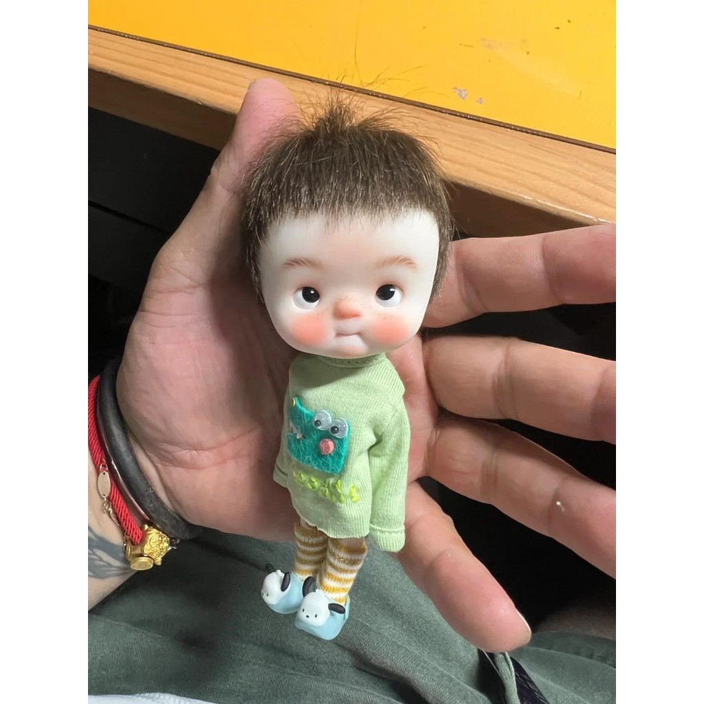 Recast qbaby bjd ob11 size nude doll no makeup