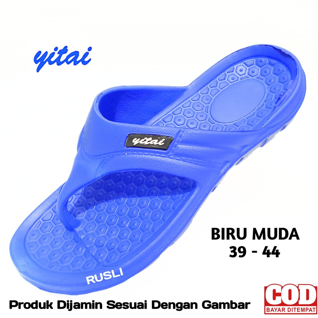 (COD) Sandal Jepit Pria Karet Yitai 802