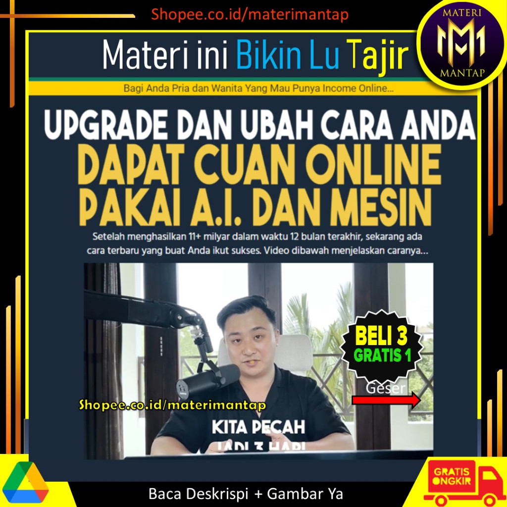 Ecourse Jago Cuan 2023 PAKAI AI MineStack Pakai ChatGPT Cocok Untuk Bisnis Digital Marketing Content