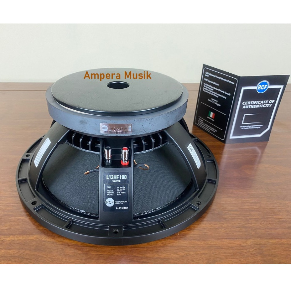 KOMPONEN SPEAKER  RCF L12HF190 12 inch / RCF L12HF190