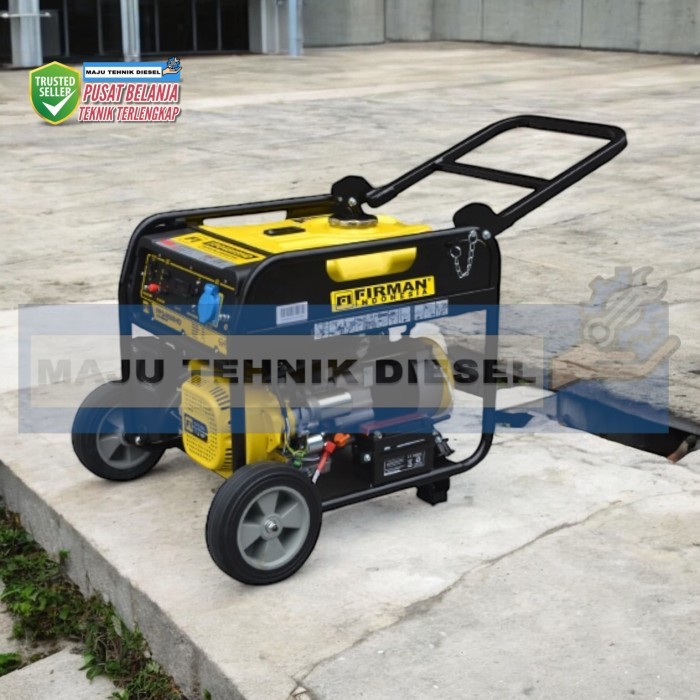 Mesin Genset Bensin Portable Gasoline Generator Firman FPG 4888 HD 3000 watt Elektrik Starter