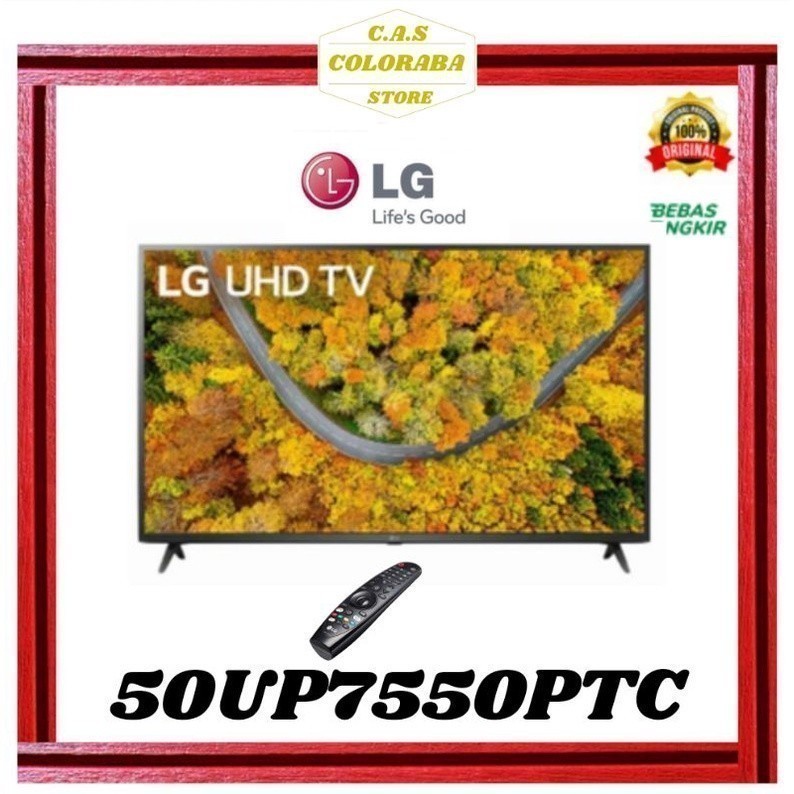 TV LG 50UP7550PTC SMART TV 50 INCH UHD 50UP7550 50UP75 50UP755 50UP UP7550 UP7550PTC TV LG 50 INCH