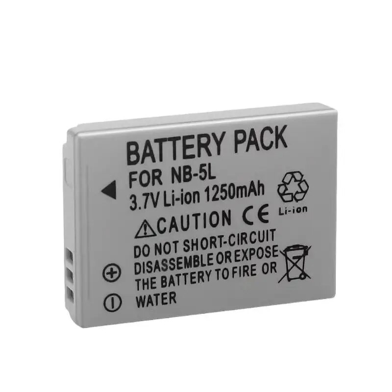 NB-5L SX210 220 230 IXUS 960 970 980 990 850 860 Camera Lithium Battery Pack