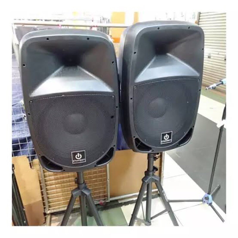 PROMO HARI INI Crimson Speaker aktif crimson lengkap tripod &amp; mic speaker crimson 15 inch Soul crimson karaoke