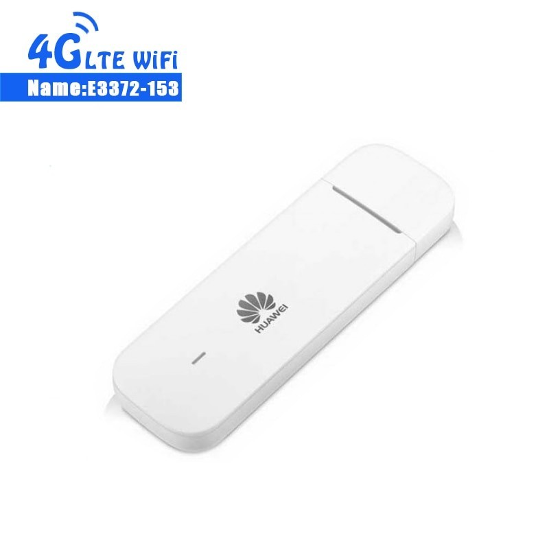 Unlocked Huawei E3372 e3372h-153 4G LTE USB Dongle USB Stick Datacard Mobile Broadband USB Modems 4G