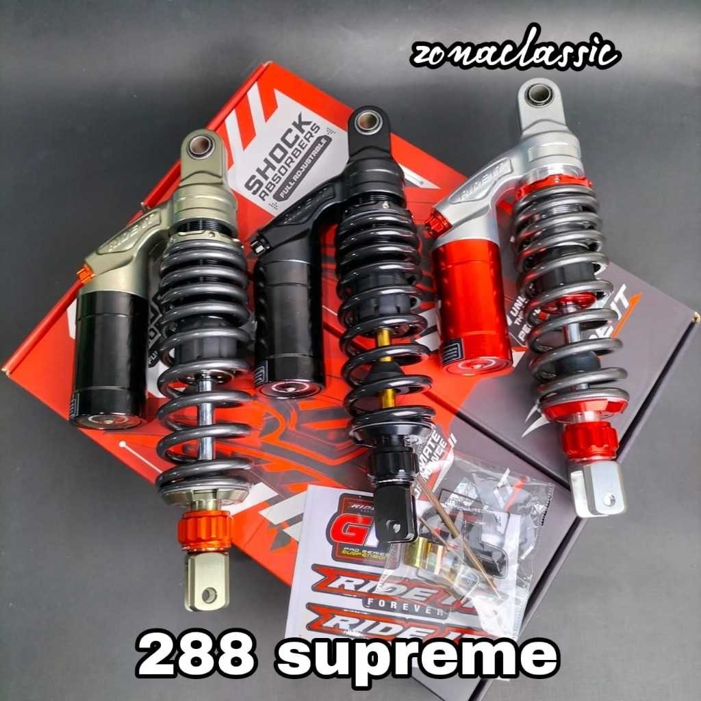 SHOCK TABUNG SKOK 310 RIDE IT GP SUPREME  288 SERIES MATIC DOUBLE CLICK & SINGLE KLIK COPY RCB UK 31