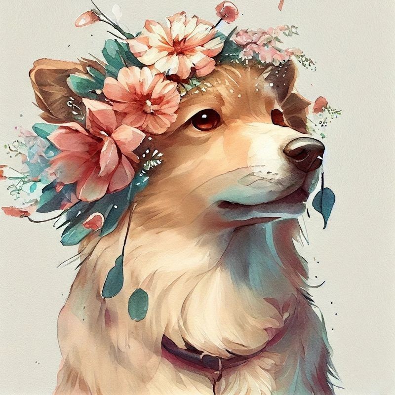 

GATYZTORY 40x50cm Pictures By Numbers Dog Canvas Painting Animal Paint By Numbers On Canvas Diy Arts Crafts Home Decoration Gift