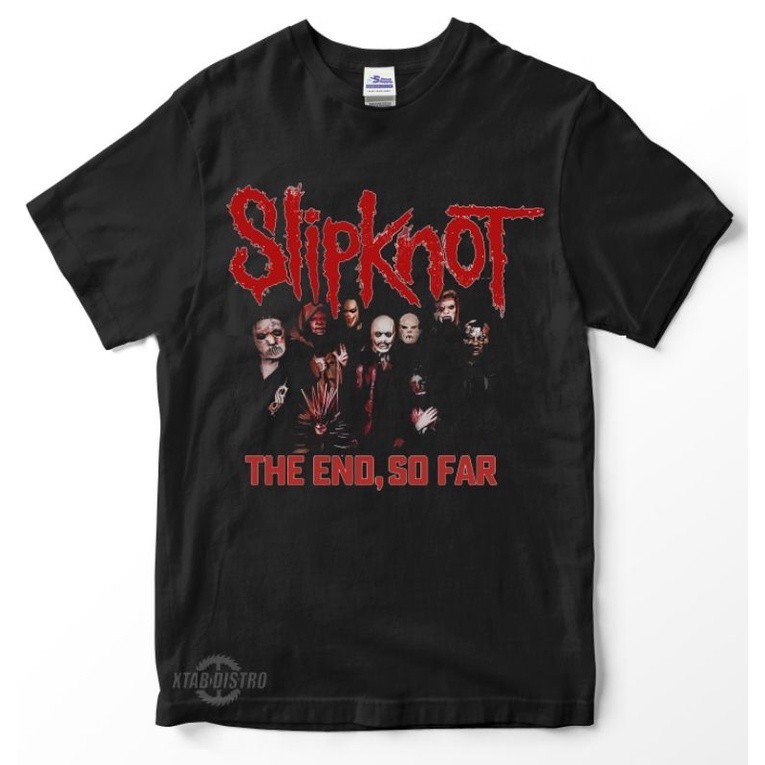 kaos SLIPKNOT 8 THE END SO FAR Premium tshirt kaos band Slipknot creatures