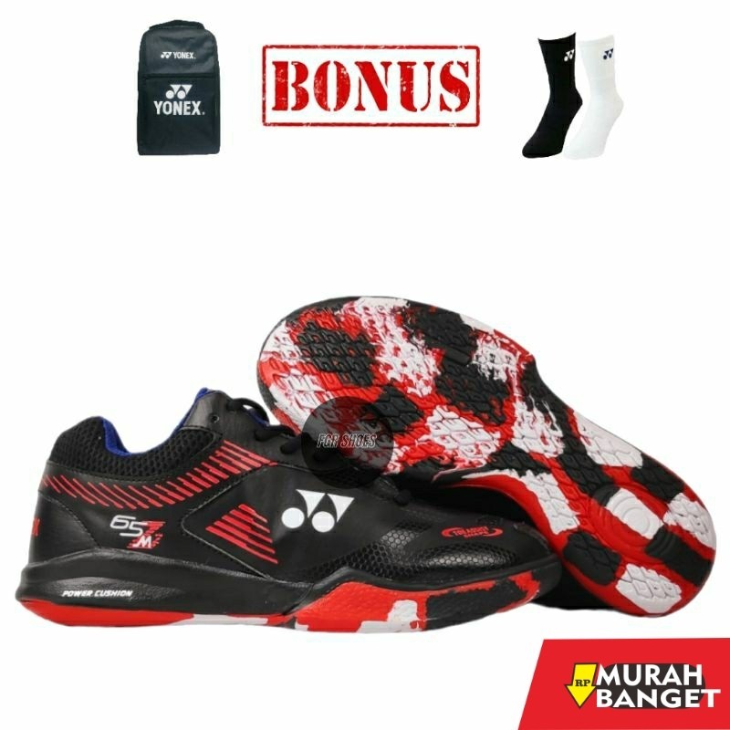 Sepatu olahraga- Sepatu Badminton Pria Yonex Terlaris/ Anti slip/Sepatu Bulutangkis Pria Yonex Pria 