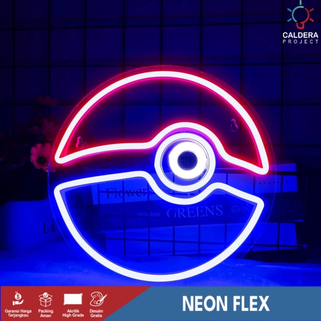 Neon Flex Anime Ball Neon Sign Custom Led