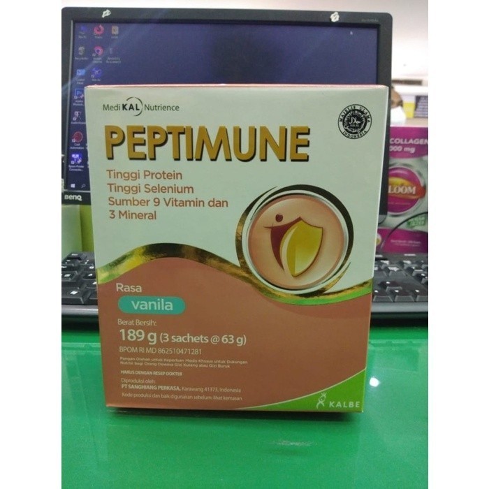 

PEPTIMUNE RASA VANILLA ISI 185g