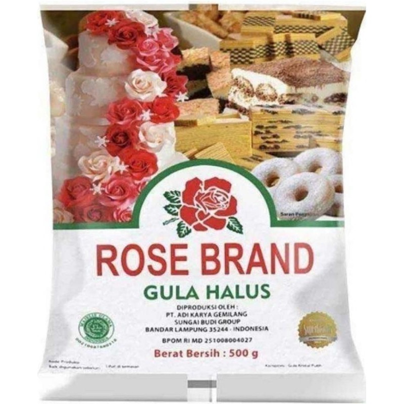 

BNS - ROSE BRAND GULA HALUS 500G - ARM