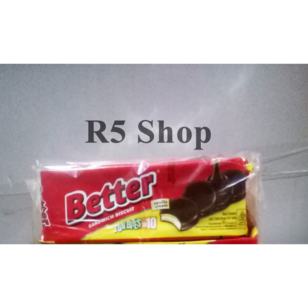 

Better Sandwich Biscuit Cokelat Isi 10 Pcs