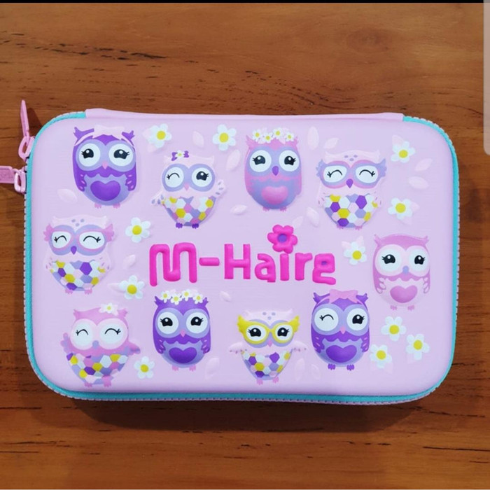

Tempat Pensil M-HAIRE Hardcase 3D EVA Waterproof Owl Fantasy - Ungu Muda