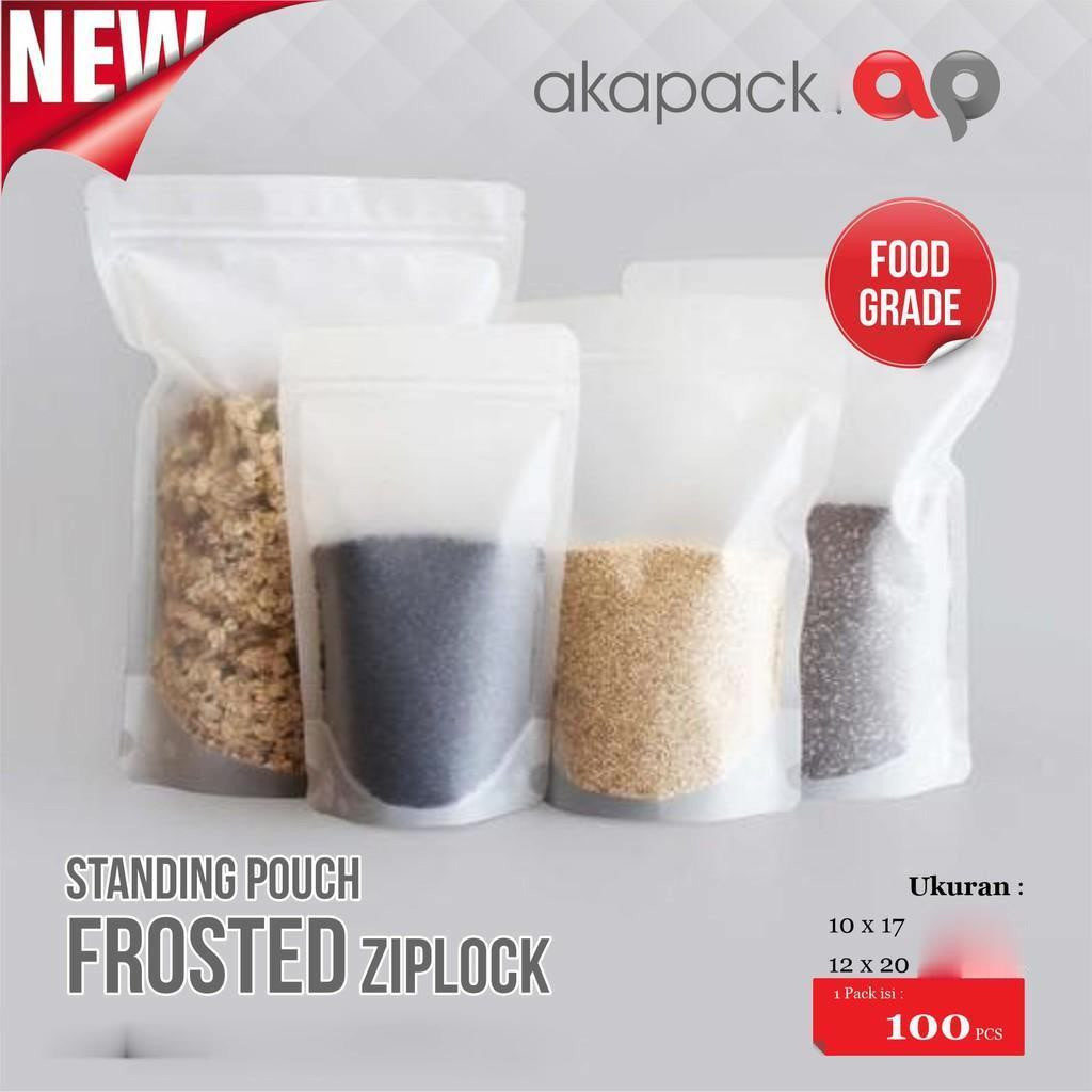 

Standing Pouch Buram Kode SPF dengan ZIpper Berbagai Ukuran Bisa untuk Cairan