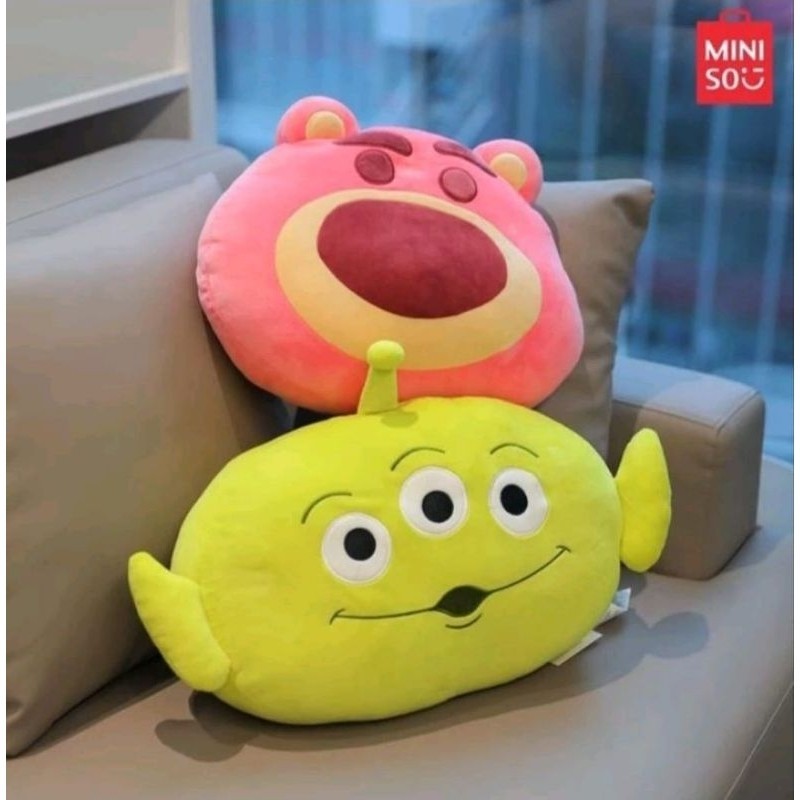 Boneka Seri TOY Story Lotso Bear Strawberry Plush Toy Boneka Lucu Miniso Toys Story plush