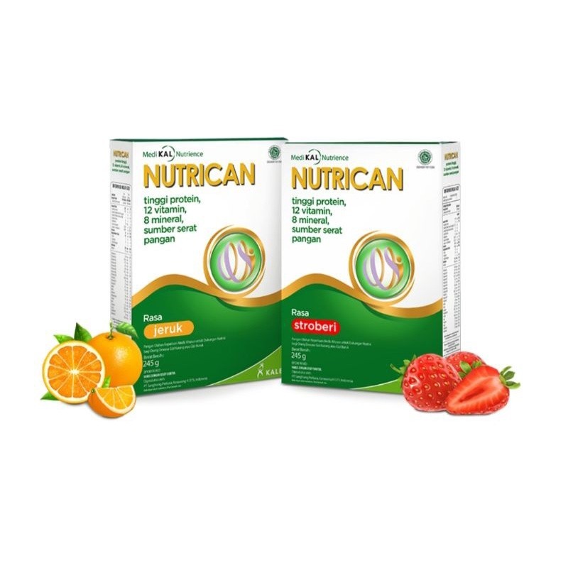 

Susu Nutrican 245 gram Nutrisi Tinggi Protein dan Energi Khusus Kanker