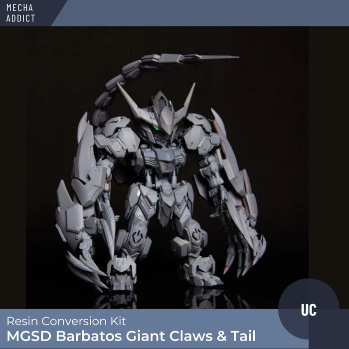 MGSD Gundam Barbatos Claws and Tail Resin Dress Kit GK
