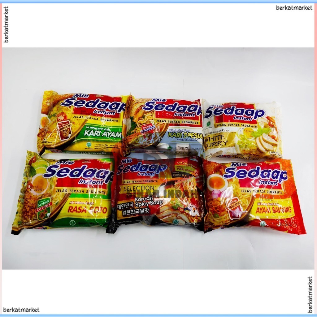 

Sedaap/Sedap Mie Kuah All Varian