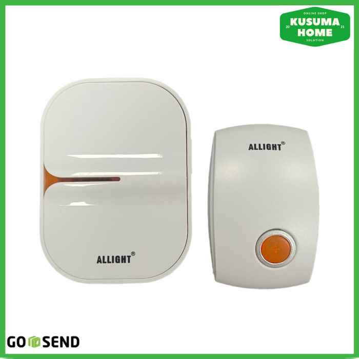 Bel Pintu Wireless Flexible Allight Door Bell Waterproof 36 Tunes