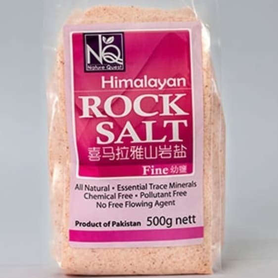 

New Produk- [Terlaris] Garam Himalaya / Himalayan Rock Salt Fine by Nature Quest
