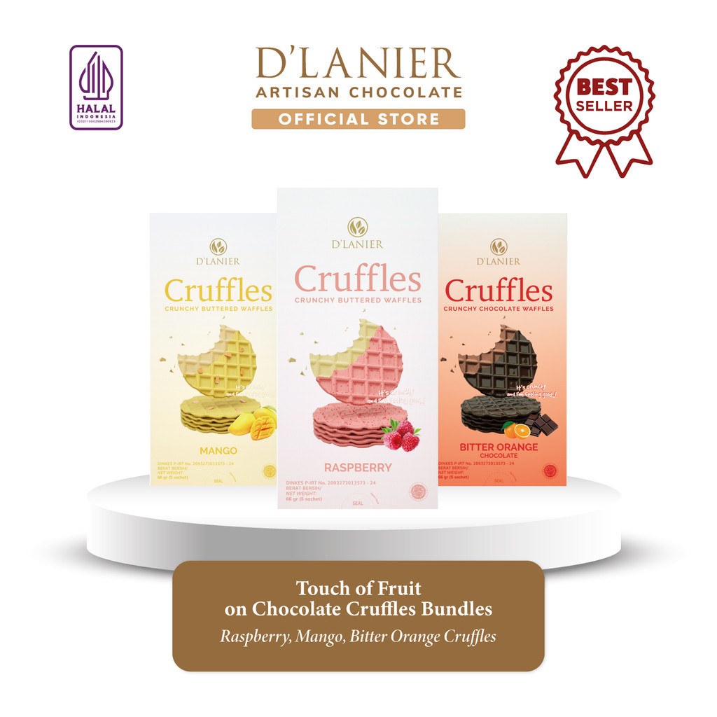 

D'Lanier Touch of Fruit on Chocolate Cruffles Bundles