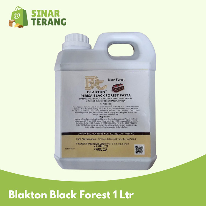 

PASTA COKLAT BLAKTON BF 1L / Black Forest besar 1 Liter / 1 KG