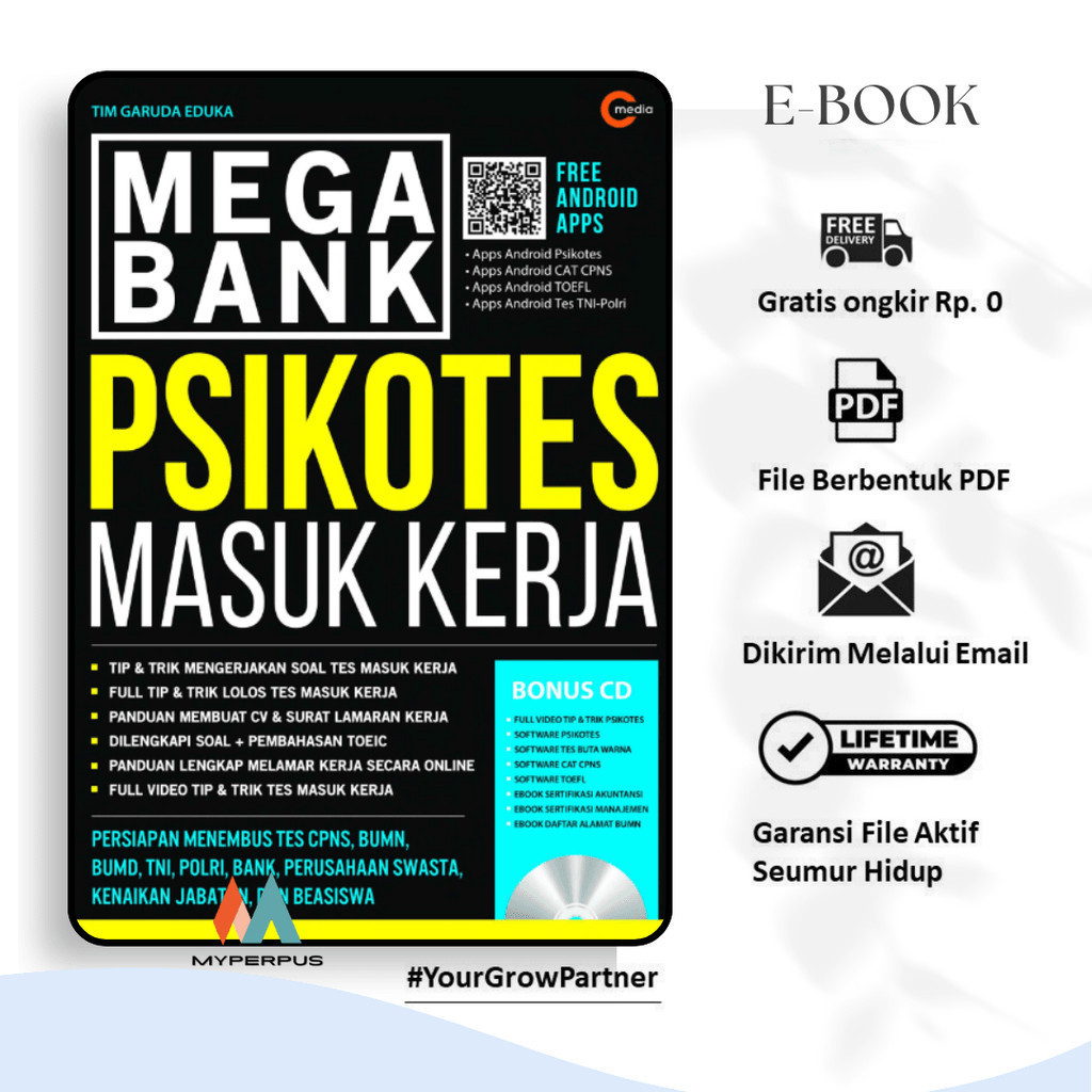 

537. PSIKOTES MASUK KERJA - MEGA BANK - [-]